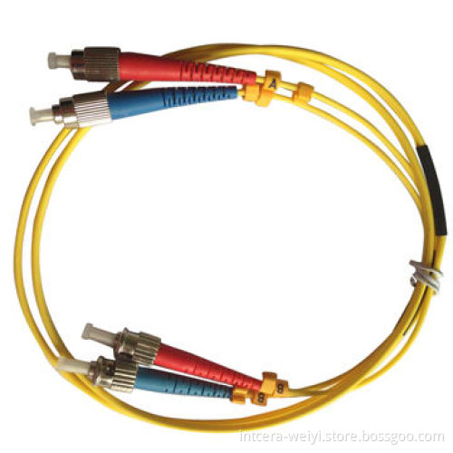 1M 2.0mm FC/UPC-ST/UPC SM 9/125 DX LSZH Yellow
